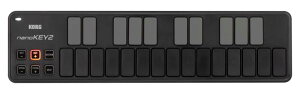 KORG(RO) MIDIL[{[h nanoKEY2 DTM/25/RpNg/Rg[[/USB/oXp[/\tgEFACZX ubN NANOKEY2-BK