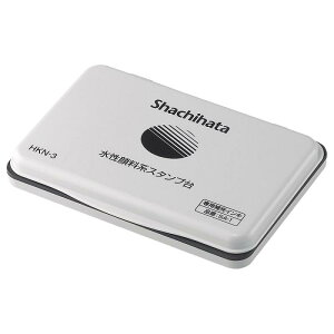 シャチハタシヤチハタ 水性顔料スタンプ台 HKN-3 大形 黒
