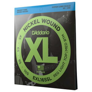 D'Addario �_�_���I �x�[�X�� �j�b�P�� Super Long Scale .045-.105 EXL165SL