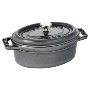 staub �X�g�E�u �u �~�j �s�R �R�R�b�g �I�[�o�� �O���[ 11cm �v ���� ���� �z�[���[ �� �������� La Cocotte Oval 40500-116