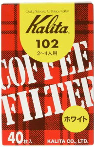 J^ Kalita ܂݂o R[q[ y[p[ tB^[ ` 2~4lp 102h 400(40×10)  zCg #13039  Lv AEghA iX AeB[N  j v[