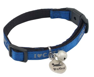 ペティオ (Petio) 首輪 キャットカラー ラブキャットカラー ブルー 猫用