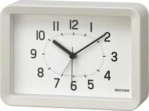 ���Y��(RHYTHM) �ڊo�܂����v �A���b�j A6 �T�C�Y �C���e���A�N���b�N �� 10.6x14.8x4.8cm RHYTHM PLUS 8RE675SR03