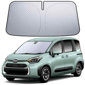 【6層断熱素材】 Lamicall トヨタ 新型 シエンタ 10系 フロントガラス サンシェード : 車サンシェード 日除け 車 クルマ フロントサンシェード, 車用 フロントガラス サンシェード 折り畳み式