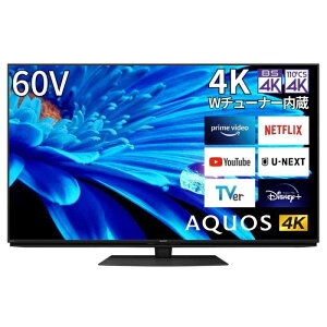 V[v 60V^ 4K t er AQUOS 4T-C60EN1 N-Blackpl {t Google TV (2022Nf)