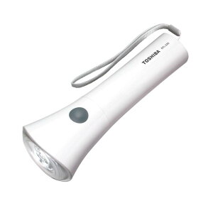 東芝(TOSHIBA) LED懐中電灯 防滴構造(JIS IPX2) 消し忘れ防止湾曲レンズ設計 ストラップ付き 単3形2本用 ECOパッケージ KFL-32N(ECO)