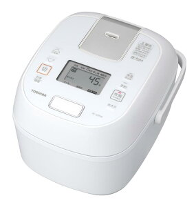 TOSHIBA(東芝) 炊飯器 3.5合 一人暮らし 圧力 IH rice cooker 玄米 保温白米24時間 RC-6ZPXR(W)