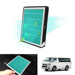 AUTO SPEC �g���^ �n�C�G�[�X��p 200�n �G�A�R���t�B���^�[ �J�[�G�A�R���p�t�B���^�[ 5�w�\�� HEPA�������t�B���^�[ �����Y���� HIACE 2004�N8�` 1~5�^ �R�E�C���X�^�C�v PM2.5���� �����o �ԕ� �r�K