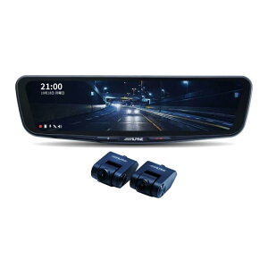 �A���p�C��(ALPINE) �h���C�u���R�[�_�[���� 12�C���`�f�W�^���~���[(�����~���[�����^�C�v/�ԓ����A�J����) DVR-DM1200A-IC �y��t�L�b�g�ʔ��z