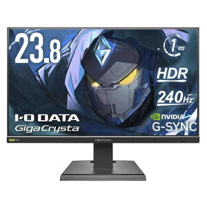 IODATA Q[~Oj^[ 23.8C` GigaCrysta 240Hz ADSpl 1ms VhEubN P_ۏؑΉ(HDMI×2/DisplayPort/VESAΉ//{[J[) EX-GD242UDB
