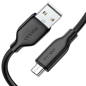 NIMASO Micro USB P[u (0.3m ubN) }CN AhCh[dP[u yVRf fh~ USB 2.0 2.4A}[dz XperiaAGalaxyANexusAHUAWEIAKindle  Micro B