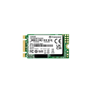�g�����Z���h�W���p�� Transcend SSD M.2 2242 128GB SATA III 6Gb/s 3D TLC NAND DDR3 DRAM�L���b�V������ TS128GMTS430S
