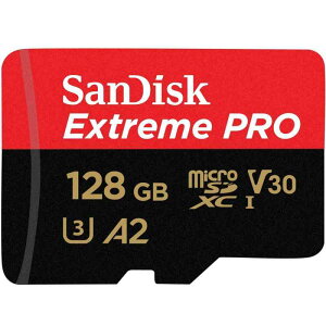 microSDXC 128GB SanDisk TfBXN Extreme PRO UHS-1 U3 V30 4K Ultra HD Ή SDA_v^[t [sAi]