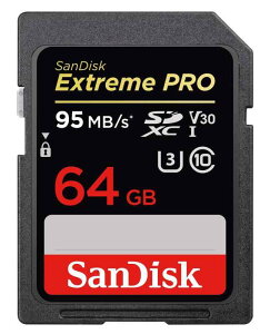 �y64GB�z SanDisk �T���f�B�X�N Extreme Pro SDXC UHS-I U3 V30�Ή� �C�O���e�[�� [���s�A���i]