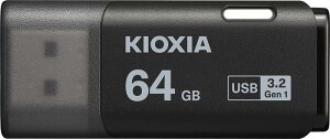 KIOXIA(LINVA)y{zUSBtbV 64GB USB3.2 Gen1 KLU301A064GK