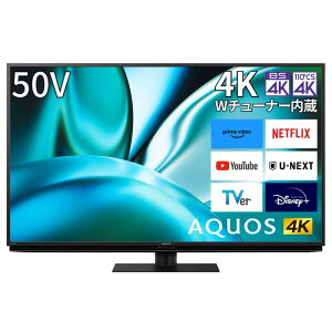 V[v 50V^ 4K { t er AQUOS 4T-C50FN2 N-Blackpl VAI Google TV
