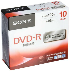 �\�j�[ �r�f�I�pDVD-R CPRM�Ή� 120�� 1-16�{�� 5mm�P�[�X 10���p�b�N 10DMR12MLDS