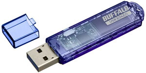 BUFFALO USB3.0�Ή� USB������ �X�^���_�[�h 64GB �u���[ RUF3-C64GA-BL