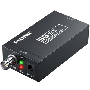 ELEVIEW 3G SDI to HDMI Ro[^[ 3G-SDI/HD-SDI/SD-SDI to HDMIϊ sdi hdmi ϊ sdi-hd ϊ 1080P ESDی@\ (SDI to HDMI) EHD-029N