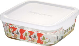 iwaki(�C���L) �ϔM�K���X �ۑ��e�� �V���W�J�g�E precious red hood �p�^ M 800ml �p�b�N�����W B3247-SNA1