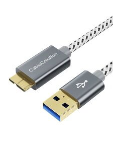USB to MicroB, CableCreation USB3.0 to MicroUSB P[u V[gґgUSB 3.0 - Micro USBR[h Otn[hhCuAHDJASamsung Note 3 / Galaxy S5 /