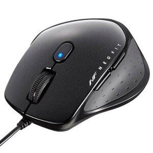 �o�b�t�@���[ BSMBU510SBK �L�� BlueLED 5�{�^�� �l�I�t�B�b�g�}�E�X S �u���b�N