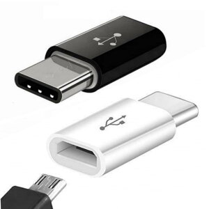 YOKELLMUX 2Zbg USB Type CA_v^ Micro USB(X) to Type-CA_v^ ϊRlN^i56KRgpj USBP[u VMacBook/LG G5 / HTC 10ɑΉ \֌WȂ} ]