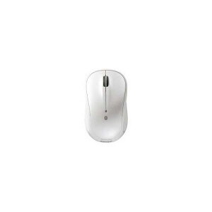 �o�b�t�@���[ BSMBB100WH BT BlueLED �É� 3�{�^���}�E�X �z���C�g