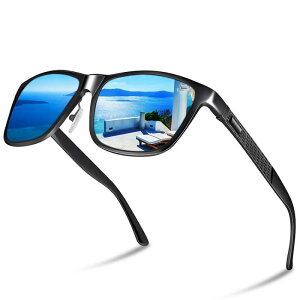 [Glazata] �Ό��T���O���X UV400 ���O���J�b�g ���^���t���[���X�|�[�c�T���O���X �h���C�u/�싅/���]��/�ނ�^�����j���O�^�S���t�^�^�] �j�����p �u�u���[�����Y�v