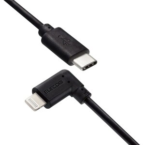 GR Type-C to LightningP[u (USB PDΉ) CgjO iPhone [dP[u LRlN^ Rێdl y iPhone 13 / 12 / SE (2) Ή z AppleFؕi 1.2m ubN M