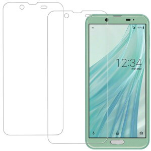 �y2���Z�b�g�zKPNS ���{�f�ސ� �����K���X AQUOS Sense 2 / SHV43 / SH-01L / SH-M08 �p �K���X�t�B���� �����K���X ���Ɏq�� AQUOS sense2 �t�B���� �t���ی�t�B����