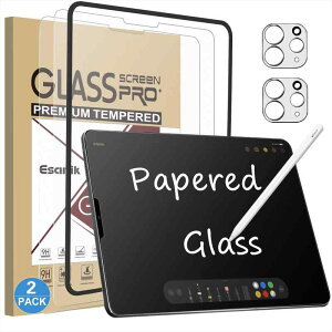 Esanik 2Zbg iPad Pro 12.9 (2022 6 / 2021 5 / 2020 4 / 2018 3) p tB ̂悤ȕ`Sn KXtB y[p[^CvtB UU ϏՌ 9Hdx