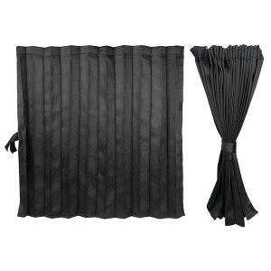 ZATOOTO gbNpi Ռ99.9% Z^[J[e  ^^ gbN J[e  v[c 2 tbNt J[pi ԓ Ԓ 120cmx100cm ubN CT97-BK