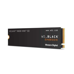 Western Digital EGX^fW^ WD BLACK M.2 SSD  4TB NVMe PCIe Gen4 x4 (ǎő 7300MB/s ݍő 6600MB/s) WDS400T2X0E-EC SN850X yK