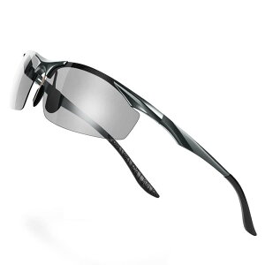 [Glazata] �Ό��X�|�[�c�T���O���X �Ό��O���X �E���y�ʃ��^�� UV400 ���O���J�b�g �h���C�u/�싅/���]��/��ނ�^�����j���O�^�S���t�^�^�] �u�ϐF�����v