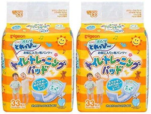 【まとめ買い】ピジョン オムツ とれっぴ~ トイレトレーニングパッド 33枚入×2個パック