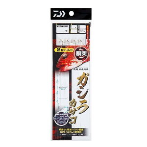 ダイワ(DAIWA) 快適船仕掛け 胴突 ガシラ・カサゴ2本針2セット 10−2−4