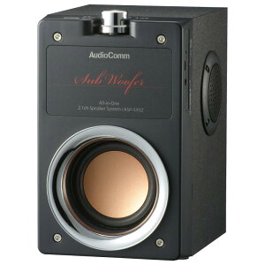 I[d@AudioComm Xs[J[ L p\R er X}z TuE[t@[ dቹ CzWbNڑ RCAڑ ̌^2.1chXs[J[VXe ASP-593Z 03-0785 OHM
