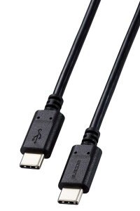 GR USB-C  USB-C P[u 100W USB PDΉ 1.5m ubN yiPhone 16 V[Y Ή؍ρz MPA-CC5P15BK