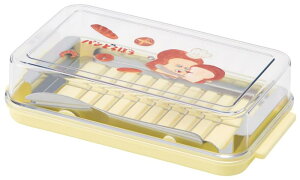 スケーター(Skater) ステンレス バター カッター バターケース バターナイフ付 200g用 日本製 パンどろぼう BTG2DXNN-A