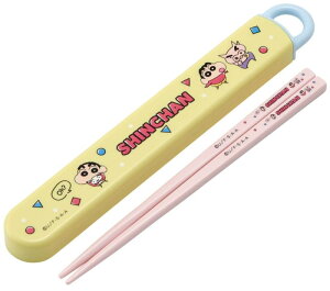 スケーター(Skater) 箸 16.5cm 箸箱セット クレヨンしんちゃん 23 子供用 抗菌 日本製 ABS2AMAG-A
