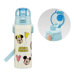 �X�P�[�^�[(Skater) ���� �q���p ������ 470ml �f�B�Y�j�[ �~�b�L�[���t�����Y ���D �j�̎q ���̎q �ۗ��p �X�e�����X �y�ʃ^�C�v waterbottle �X�|�[�c�{�g�� �L�b�Y ���ǂ� ���r SDC4-A