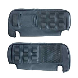 セイワ(SEIWA) 車種専用用品 スズキ ジムニー&amp;シエラ&amp;ノマド (JB64/JB74/JC74)専用 サンバイザー ポケット 左右 2個セット IMP228 多機能 収納 カード 駐車券 サングラス ケーブル スマホ ペン