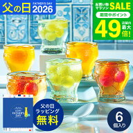 父の日 スイーツ お菓子 ギフト 京寿楽庵 フルーツゼリー フルーツごろっと！涼の雫 ゼリー詰め合わせ 6…