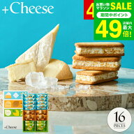 父の日 スイーツ お菓子 ギフト ソムリエ@ギフト オリジナルスイーツ +Cheese プラスチーズ 16個（包装済…