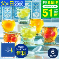 父の日 スイーツ お菓子 ギフト 京寿楽庵 フルーツゼリー フルーツごろっと！涼の雫 ゼリー詰め合わせ 6…
