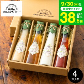 内祝い お返し 高級 ドレッシング 飛騨高山ファクトリー すこやかドレッシング（4本）【B5】/ グルメ 出産内祝い 出産祝い 結婚祝い 結婚内祝い 引っ越し祝い 写真入り メッセージカード無料 香典返し gws 送料無料 七五三内祝い お歳暮