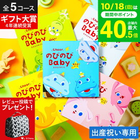 出産祝い カタログギフト のびのびBaby （のしは外のし）/ 女の子 男の子 カタログ のびのびベイビー 赤ちゃん ベビー かわいい 出産 出産お祝い お祝い ギフトセット 写真入り メッセージカード 誕生日 gws
