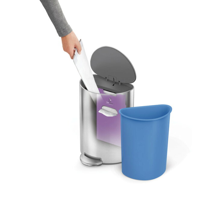 楽天市場】simplehuman シンプルヒューマン ペダル式 ゴミ箱 