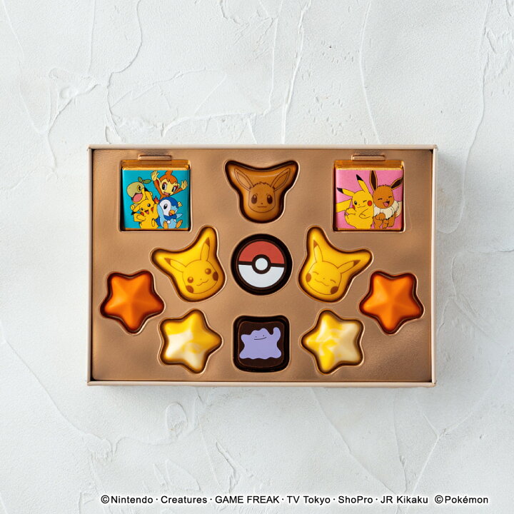 楽天市場 バレンタインチョコ 23 チョコレート ギフト ポケモン チョコレート チョコセットm ポケットモンスター あす楽一時休止中 順次出荷またはバレンタインウィークのお届け のし包装メッセージカード不可 C 23 Sa ピカチュウ イーブイ カビゴン